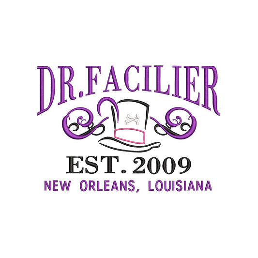 Dr. Facilier from Princess and the Frog Machine Embroidery. Established 2009.